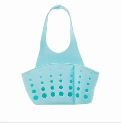 

Kitchen Sink Holder Hanging Drain Basket Adjustable Soap Sponge Shelf Organizer Bathroom Faucet Holder Rack Kitchen Accessories