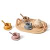 Little Bear Silicone Afternoon Tea Set Early Educational Tea Set Play Toy  Toddlers Girls Boys