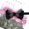 Adjustable Men Necktie Solid Color Bridegroom Groomsman Cravat Fashion Butterfly Bow Tie  Shirt