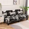 Stretch Futon Slipcover Armless Sofa Cover Furniture Protector Without Armrests Slipcover Soft with Elastic Bottom for Kids