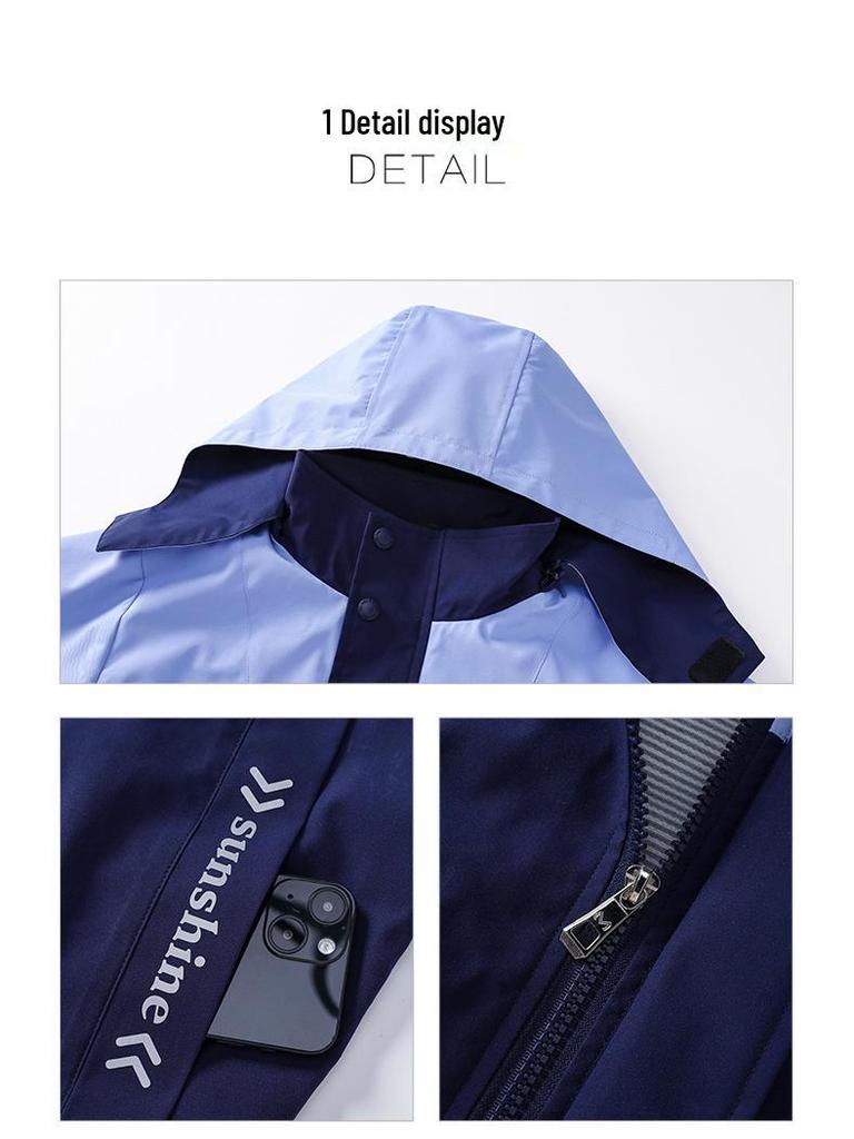 First Grade Autumn-Winter School Uniform: Cold-Proof Windbreaker 3-Piece Set Sportswear for Kindergarten