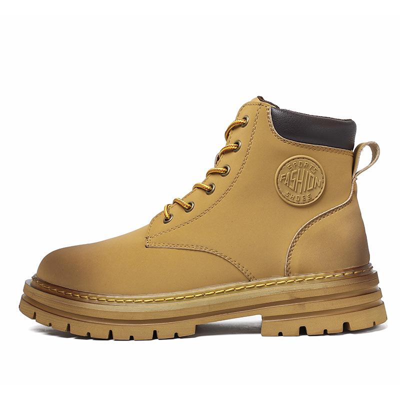 Men's and Women's Short Boots Ankle Boots Retro Tooling Boots Casual Shoes
