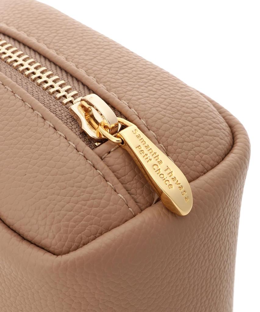 Thavasa Petit Makeup Case Simple Beige [Samantha Choice] [Official] Pouch,