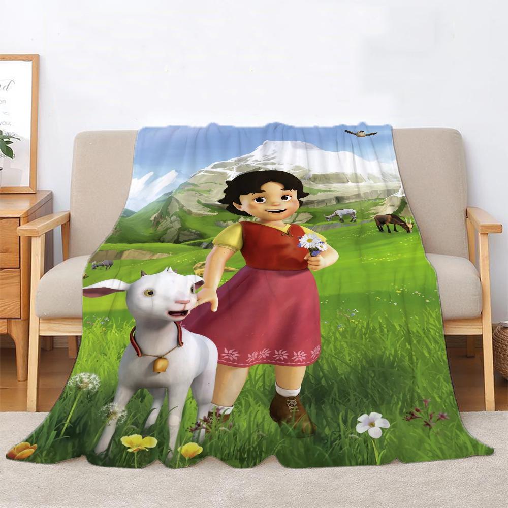 Heidi Throw Blanket Oversized 200x300 Beach Towel Luxury Blankets & Throws Home Interior Knitted Plaid Microfiber Bedding Knee &