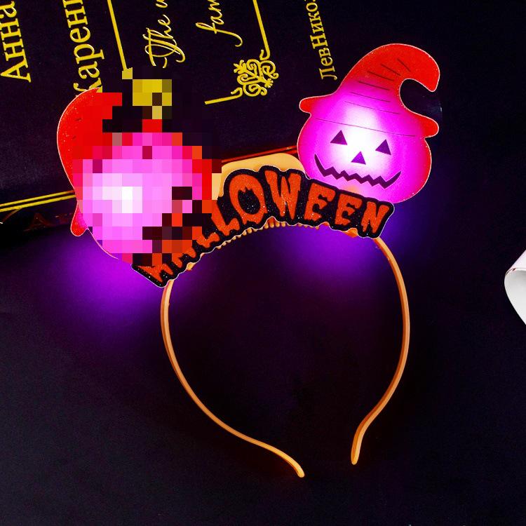 Halloween Luminous Bracelet & Skull Light Gift Set for Kids and Adults