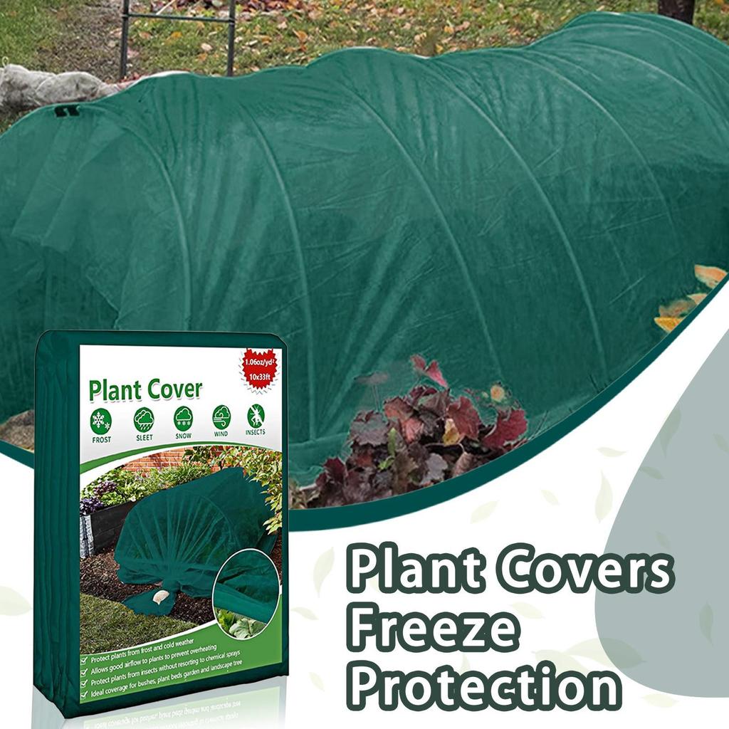 Frost Cloth Garden Thermal Blanket Weather-Resistant Reusable Plant Covers For Lawn Berry Patch Greenhouse Seedling Nursery
