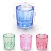 Nail Art Crystal Octagon Mixing & Washing Glass Cup