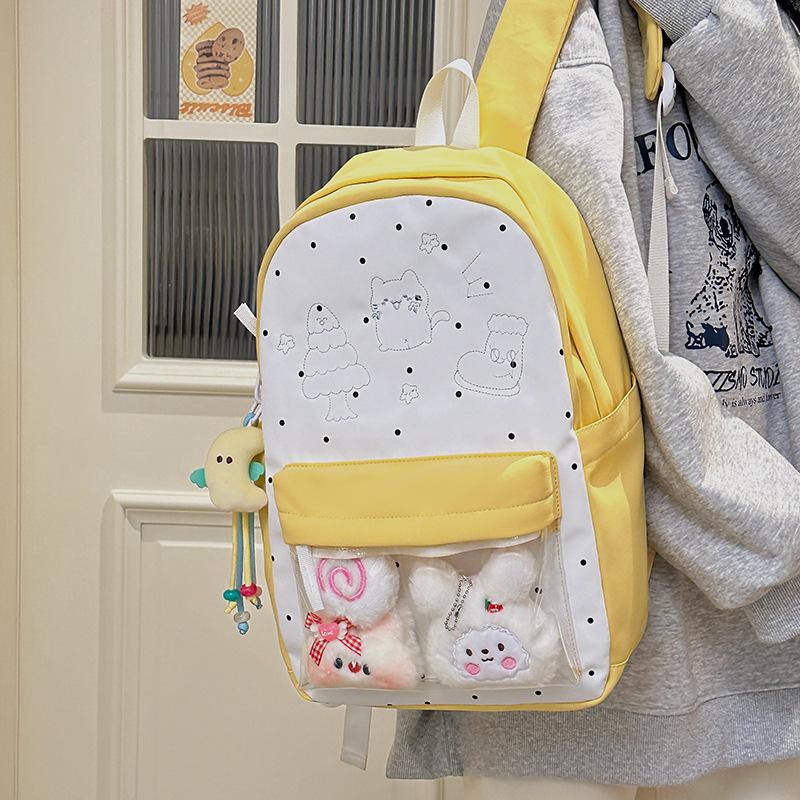 School bag high value backpack cute food bar baby bag sweet sister casual backpack campus style backpack