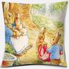 Cute Cartoon Rabbit Printing Series Pattern Pillowcase Square Pillowcase Home Office Decoration Pillowcase