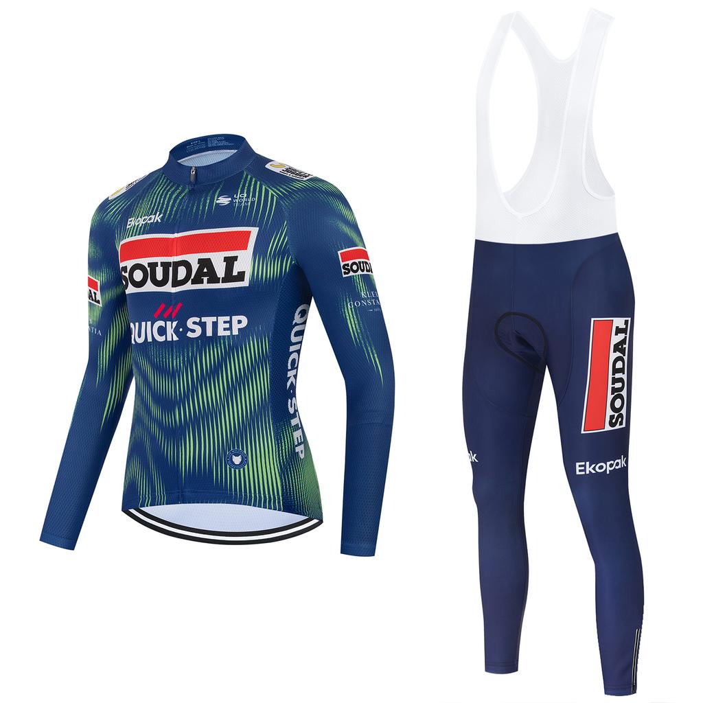 2026 Nuevo Traje de Ciclismo de Manga Larga Primavera y Verano Tour de Francia Bicicleta de Carretera Secado Rápido Transpirable Traje de Ciclismo