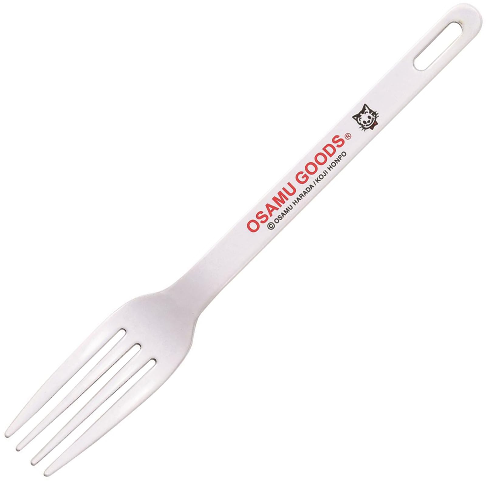 

Osamu Goods Face Enamel Dessert Fork Cat OG-33