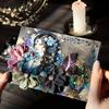 30-Piece Vintage Gothic Girl Sticker Set - Retro DIY Collages, Scrapbooks, Planners & Journals -Diverse Character Artistic Decor