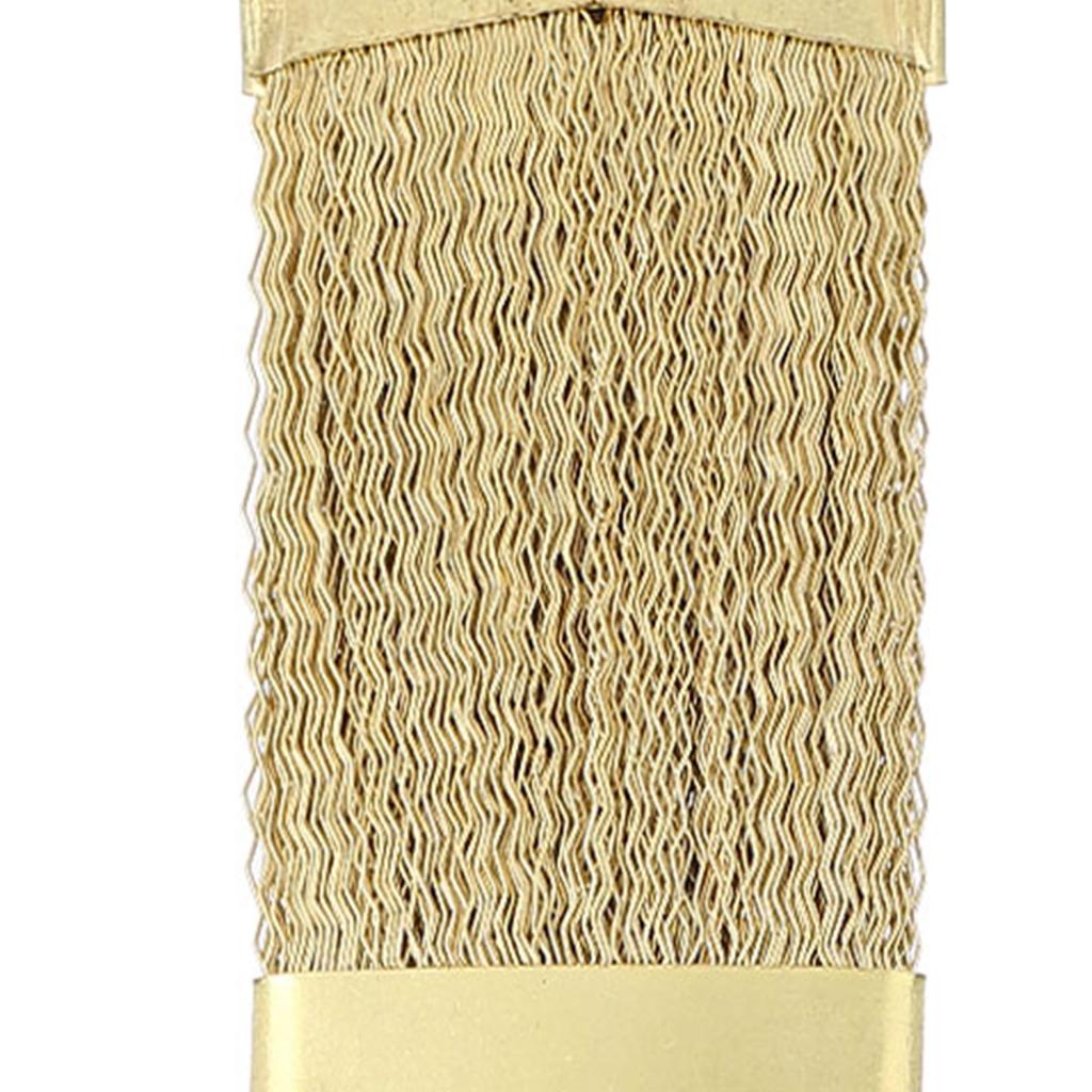 Nail Art Bits Reinigungsbürste goldene Farbe Kupferdraht Bohrer Reiniger Pinsel Maniküre Zubehör