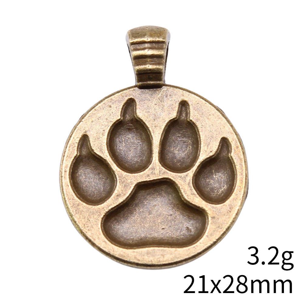 Back To School Charms Italian Bracelet Dog Paw Bear Paw Charms Pendant Clearance Sale Items Pendant Set
