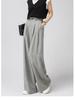 Women's 100% Linen Wide-Leg High-Waisted Loose Trousers, Summer 2026 Collection