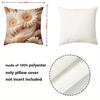 1 Pieces Sunflower Knit Pattern 2D Printed Decorative Pillow Polyester pillowcase, sofa decorative cushion cov Headboard Pillow