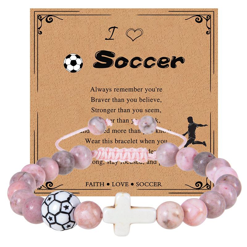 

JYL TS Bracelet Sports Athletic Theme Fosters Vitality & Achievement football дым