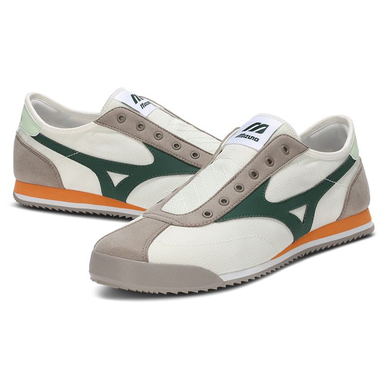 Mizuno LG 60S Retro Comfortable Fashion Slip-On Lightweight Non-Slip Wear-Resistant Shock Absorbing Low-Top Running Shoes D1GH240203