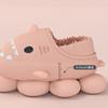 Fashion Litfun Plüschfutter Cartoon Hai Hausschuhe Für Damen Herren Zum Hineinschlüpfen Baumwoll-Pantoletten Wasserdichte Plateau-Plattform Plüsch Gemütlich Warm Herren Hausschuhe