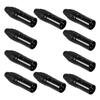 ABUO-DIY Microphone XLR 3Pin Male Plug Connector Cable 10Pcs Solder Plug MIC Adapter Earphone Light For Speaker Transmission