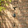 16.54in Hanging Wind Chimes Metal Outdoor Wind Decor Yard Wind Chimes  Patio Ornament