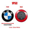 82mm Car Front Head Hood Bonnet Emblem Rear Tail Bumper Trunk Sticker For BMW X3 M M5 M3 E46 E90 E60 F10 E39 F30 E36 G30 E87 E70 J5UJD
