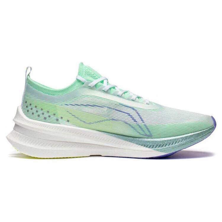 Li-Ning Feidian 3 Elite Light Green Purple Unisex Sneakers ARMT035-5