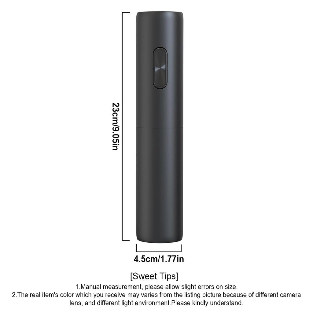 Electric Wine Opener, Electronic Wine Opener Automatic Corkscrew, Battery Operated One-Touch Opening Easy to Use for Gifts
