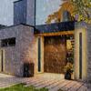 Applique murale - Villa - Longue - Aluminium - Acrylique - Étanche IP65 - 40W