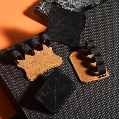 Rindsleder-Gymnastik-Handschuhe, Griffe, rutschfest, Gewicht, Power-Gürtel, Hebepolster, Kreuzheben-Gürtel, Workout, Crossfit, Fitness-Handschuhe, Handflächenschutz