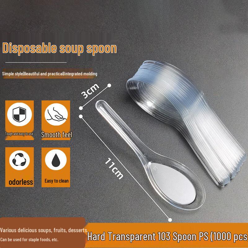 Disposable Plastic Spoons