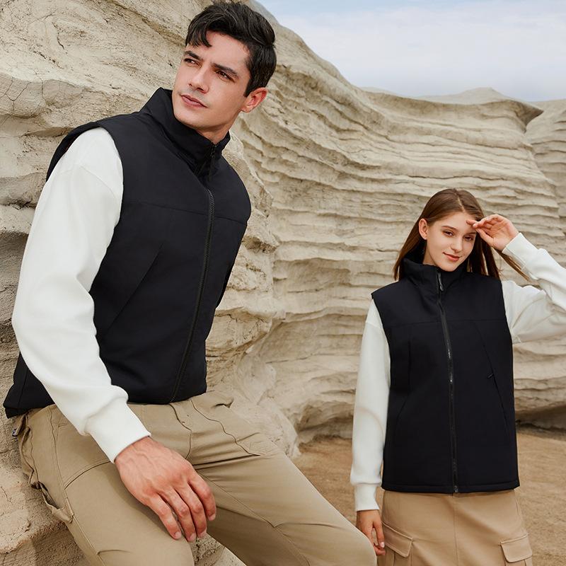 New Graphene Polyester Hot Fleece Cotton Vest Women's Same Thermal Vest Work Wear Cotton Vest Sports Vest