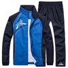 Vêtements de Sport pour hommes, coupe-vent de printemps, combinaison de Sport, motif imprimé, tissu respirant, survêtement, survêtement