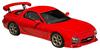 PGM Mazda Red Completed Product 1/64 RX-7 PGM-640804-1