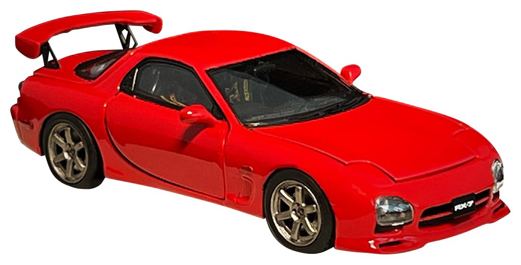 PGM Mazda Red Completed Product 1/64 RX-7 PGM-640804-1