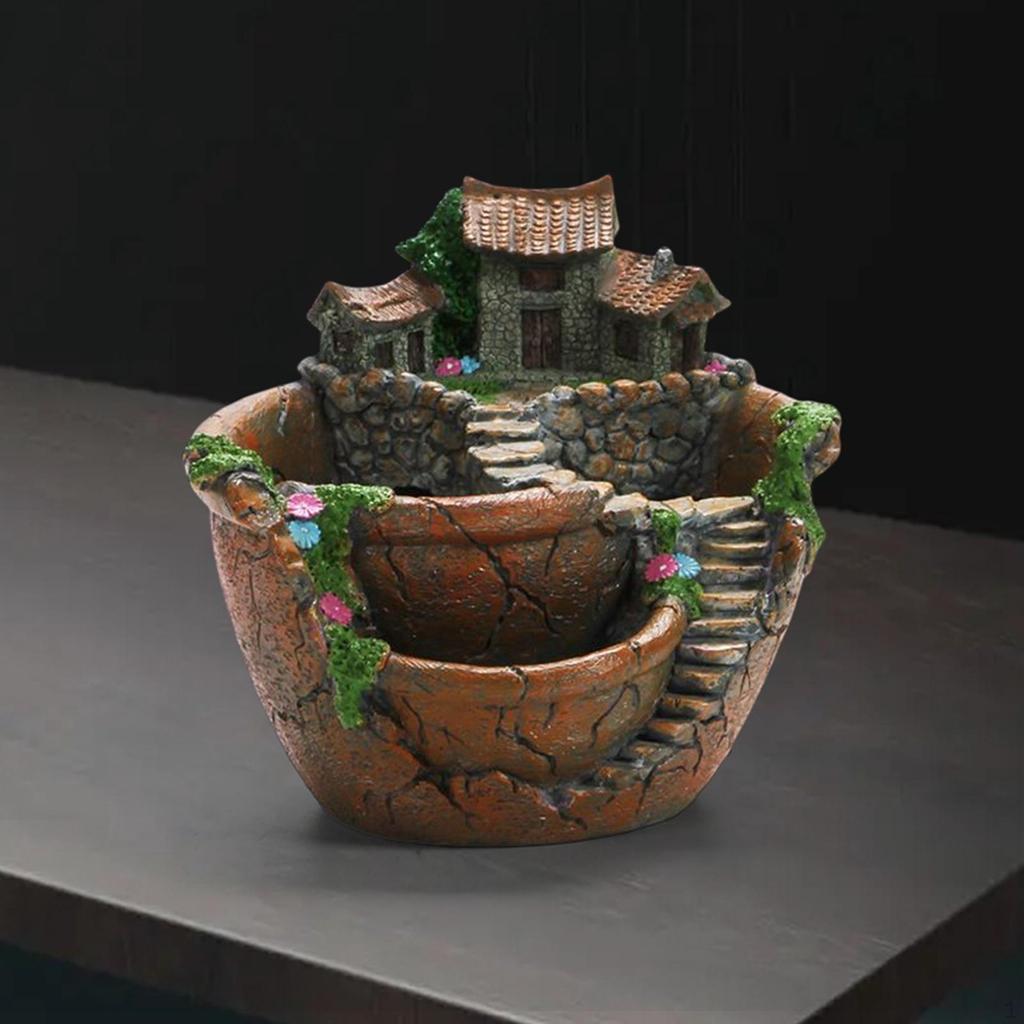 Er, Flower Pot Micro Landscape Flowerpot for Bonsai