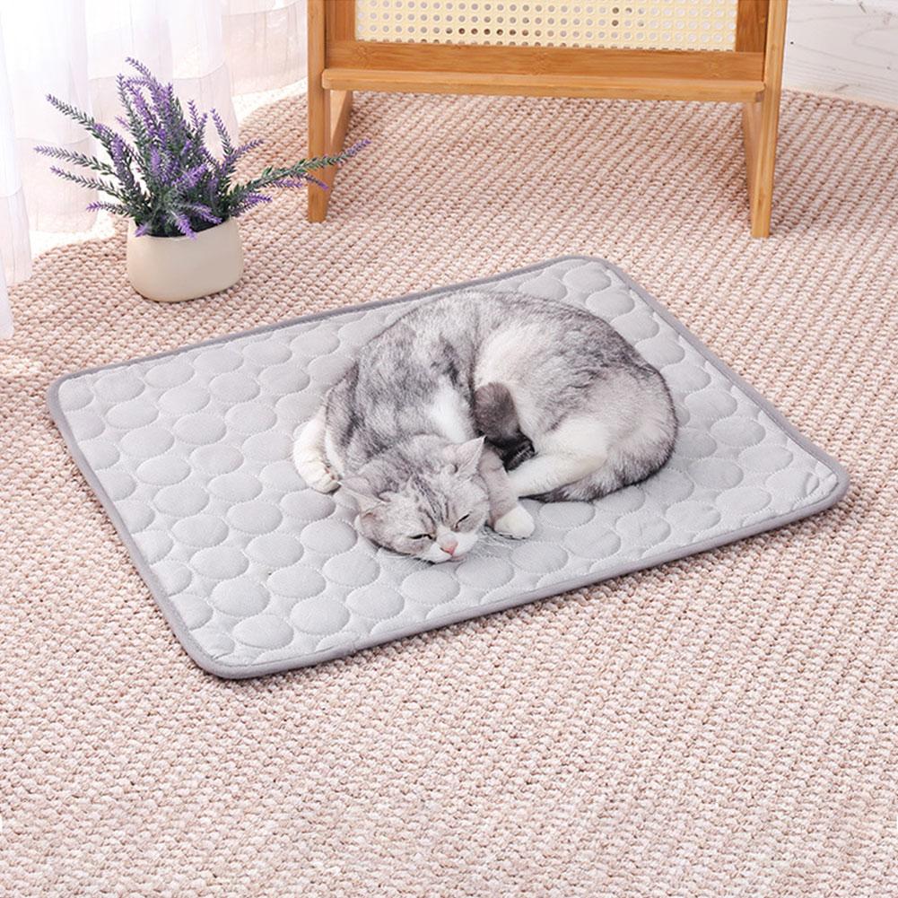 Summer Dog Cooling Mat Sleeping Cushion for Dogs & Cats Pet Mat Dog Cooling Pad Soft Breathable Pet Bed Pets/Dogs/Cats Supplies