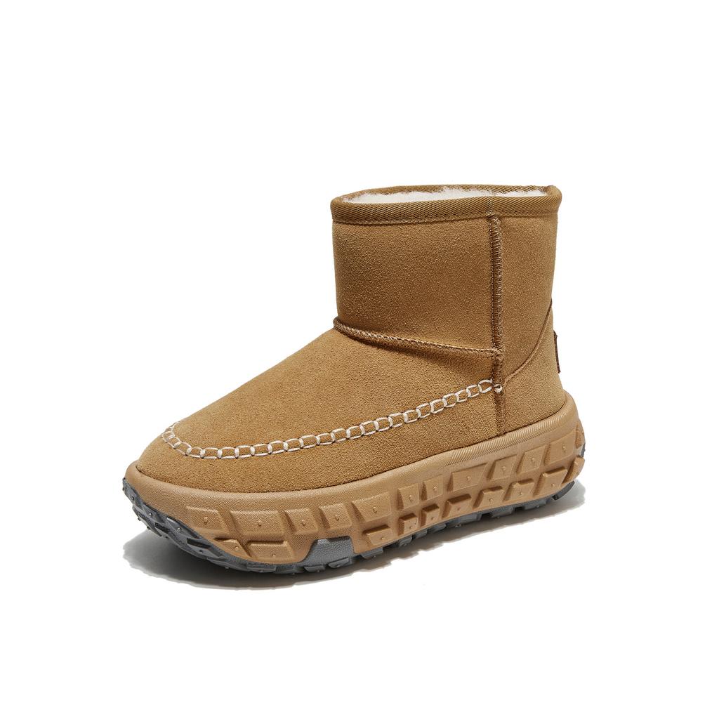 Autumn and winter snow boots women's new durian sole velvet short boots winter casual versatile thick-soled thickened cotton shoes