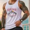 Bodybuilding Muscle Tank, Sleeveless Athletic Fit, Sweat-Absorbent, Weightlifting & Workouts