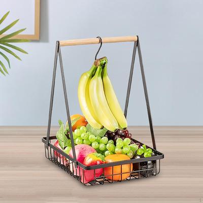 Obstkorbständer Aufbewahrungsorganizer Gemüse für Theke Tischplatte