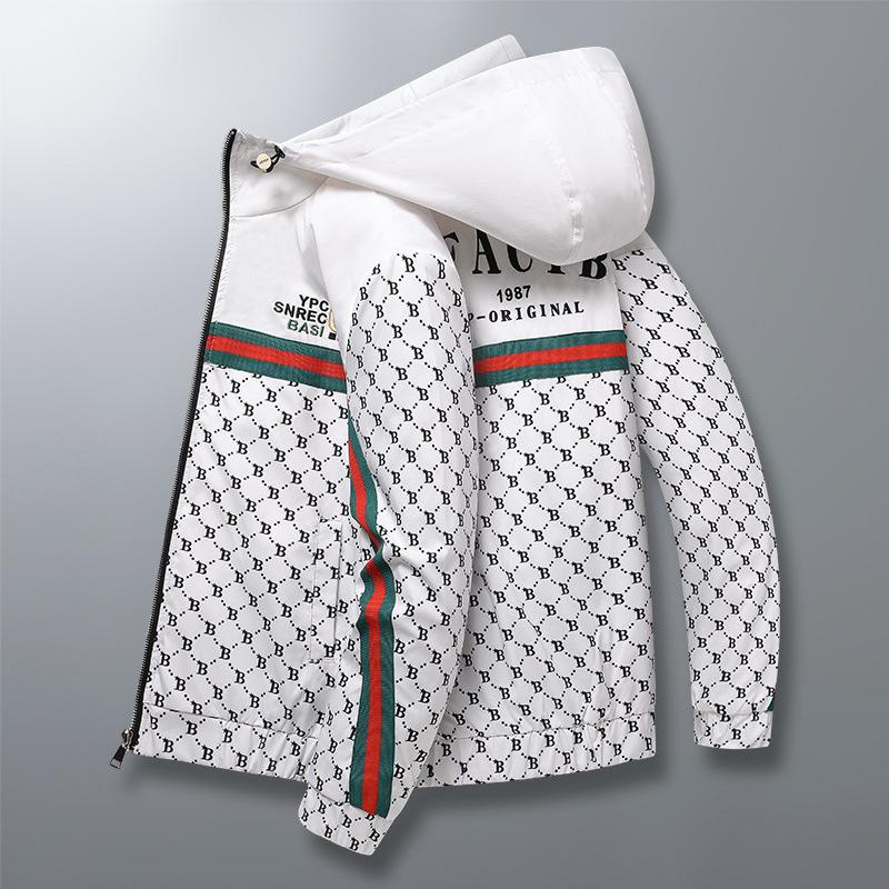 

Куртка Новая весенне-осенняя тенденция Повседневная молодежная куртка с капюшоном M