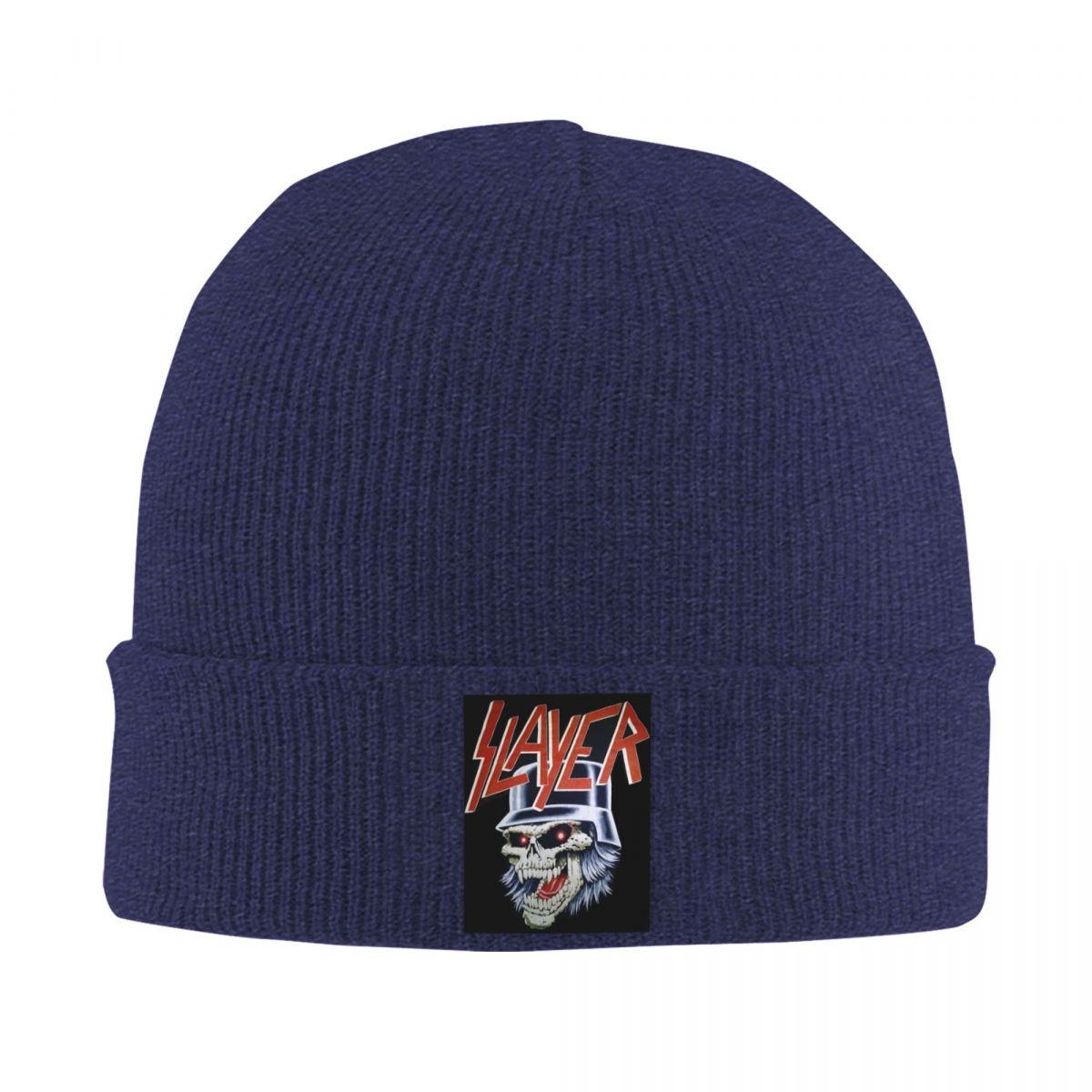 

Slayers Logo Warm Knitted Cap Hip Hop Bonnet Hat Autumn Winter Outdoor Beanies Hats for Unisex Adult One Size