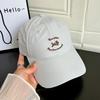 Cap Trendy Baseball With Cartoon Dog And Letter Embroidery Design Outdoor For