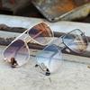 Fashion Sunglasses Men Cool Driving Glasses Goggle Summer Metal Vintage Pilot Sun Glasses Punk