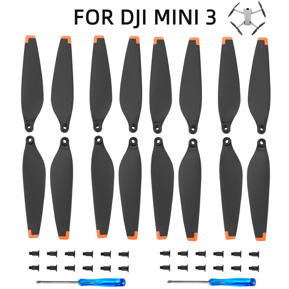 2/4 Pairs 6030F Propeller for DJI Mini 3 Drone Replacementt Light Weight Wing Fans Blade for Mini 3 with Screws Spare Accessory