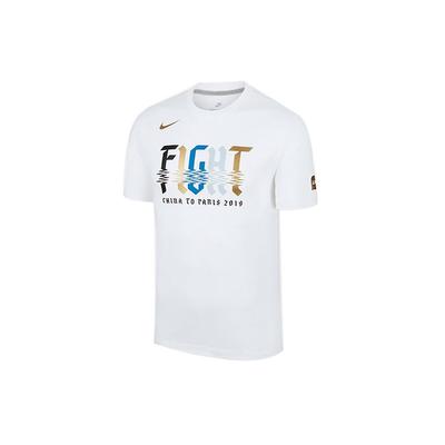 LPL Hero League Professional Series World Tournament Short Sleeve T-Shirt Men Tops White CW4328-100