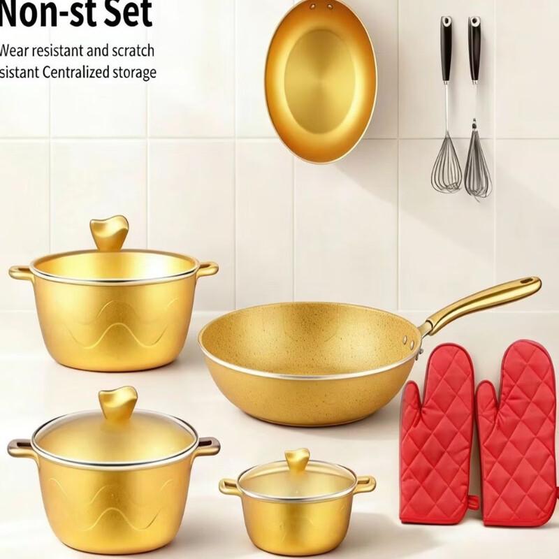 Aluminum Die-Cast Non-stick Cookware Set