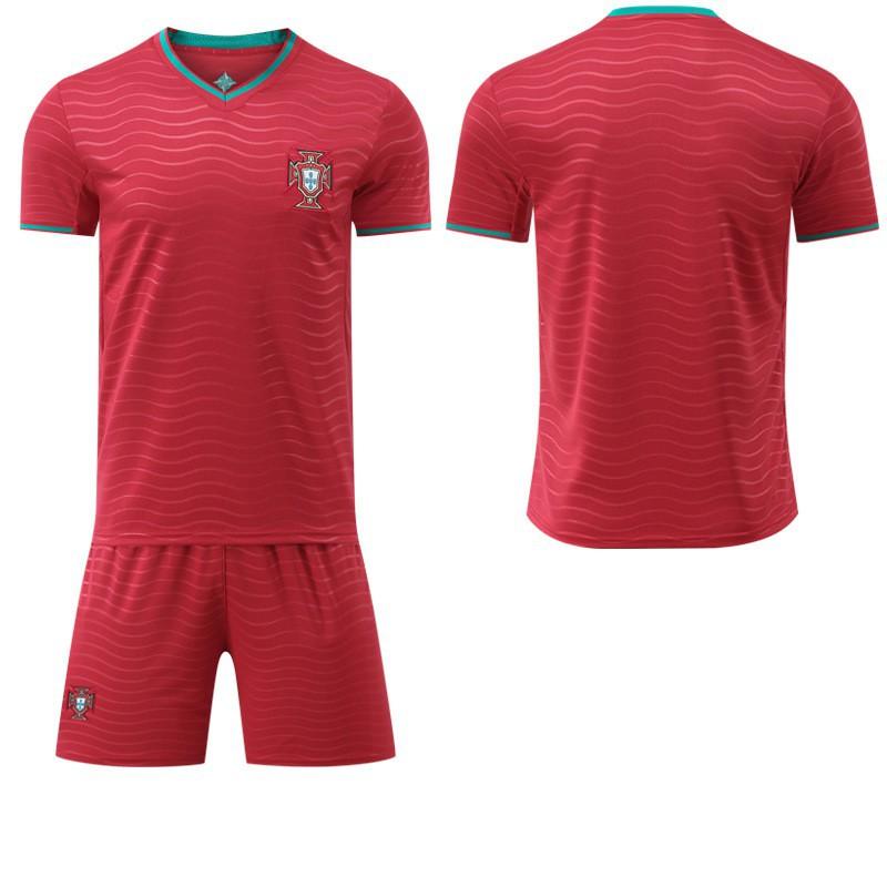 

World Cup No. 7 C Ronaldo Jersey Set 8B Fee Sports Team Uniform Jota Football Portugal Home Court #2XL
