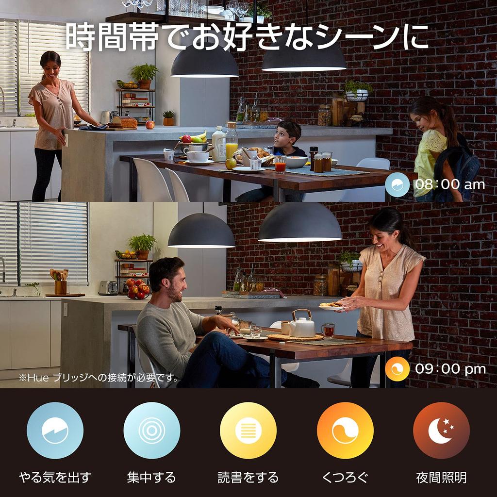 Philips Hue Smart Remote, Smart Switch, Smart Light, Wireless LED Lighting, Dimming, Color Adjustment, Timer, Remote Control with Smartphone,