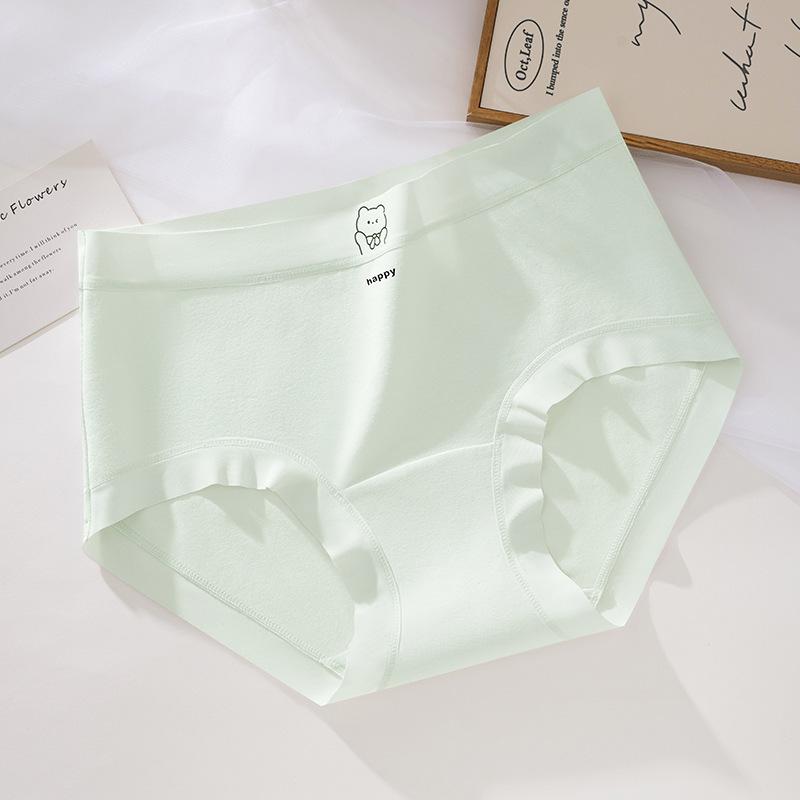 Plus Size Women's New Cotton Anti Bacterial Traceless Triangle Panties
